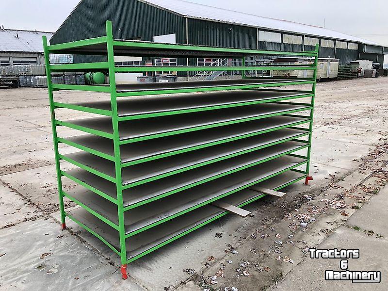 Autres Semoirs, Planteuses et accessoires  Rek voor kluitplantjes - 3.00 x 1.20 meter