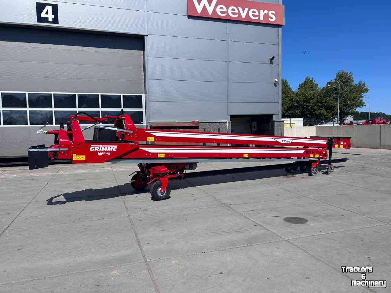 Convoyeur duo télescopique Grimme TC816