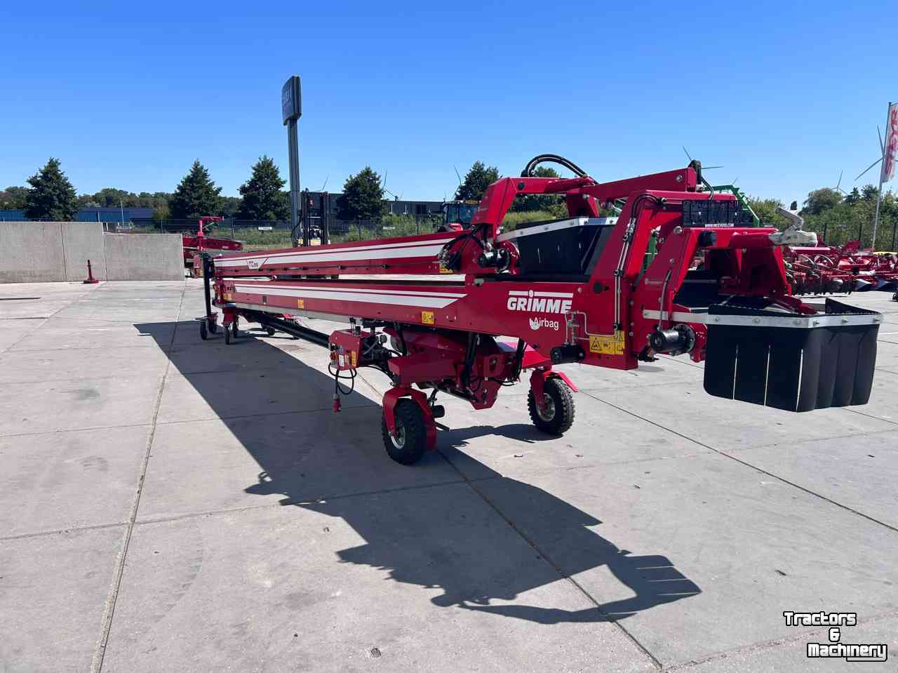 Convoyeur duo télescopique Grimme TC816