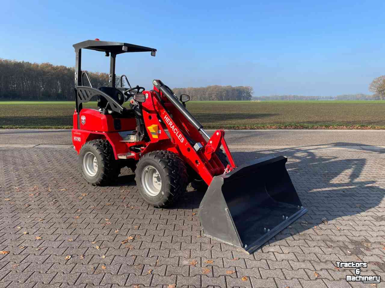Chargeuse sur pneus Heracles H190 Pro, Plus en Telescoop NIEUW!
