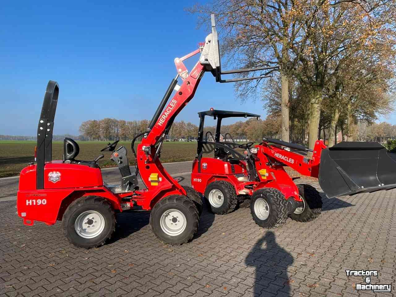 Chargeuse sur pneus Heracles H190 Pro, Plus en Telescoop NIEUW!