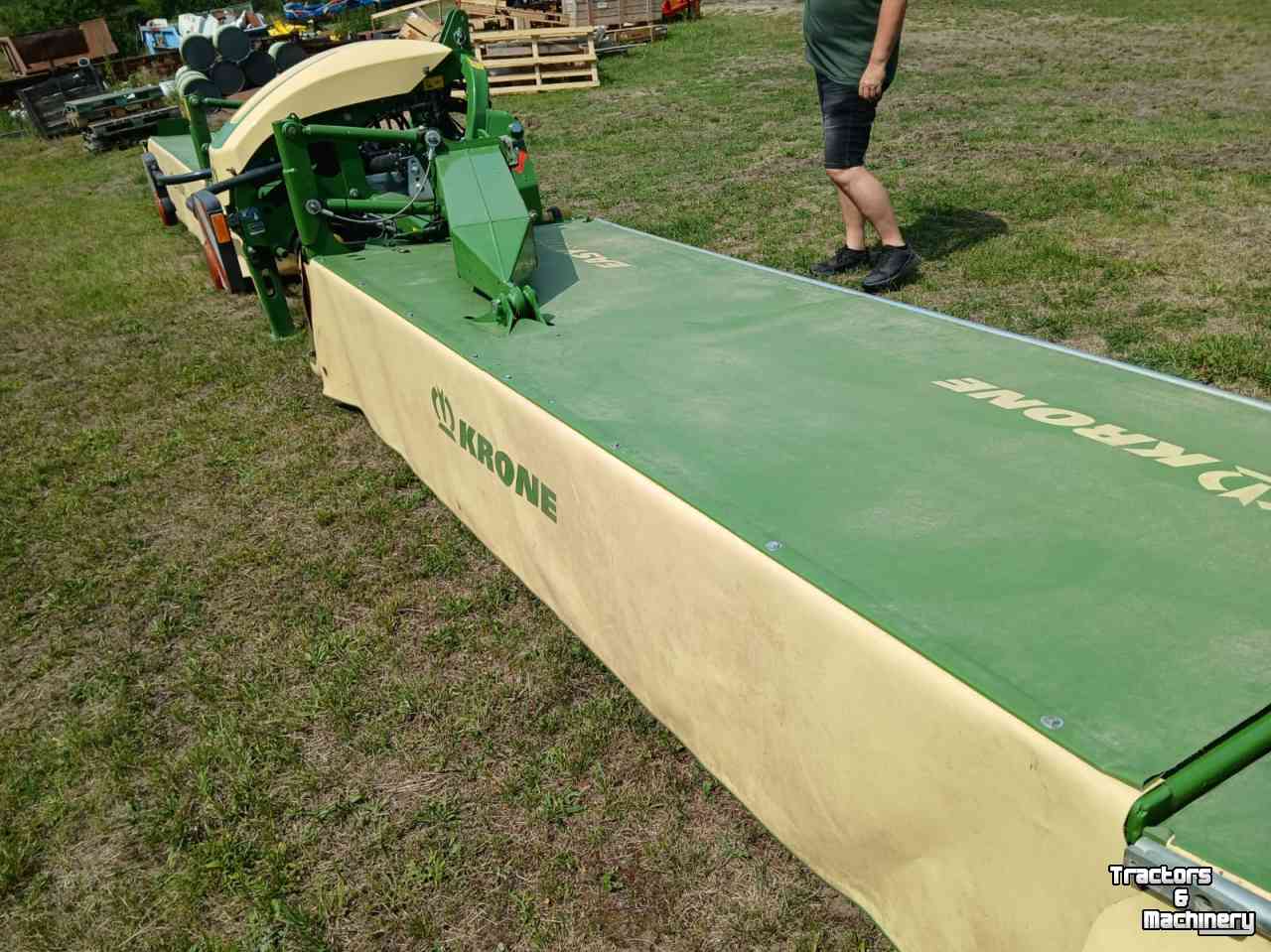 Faucheuse Krone B 1000 schijvenmaaier triple maaier
