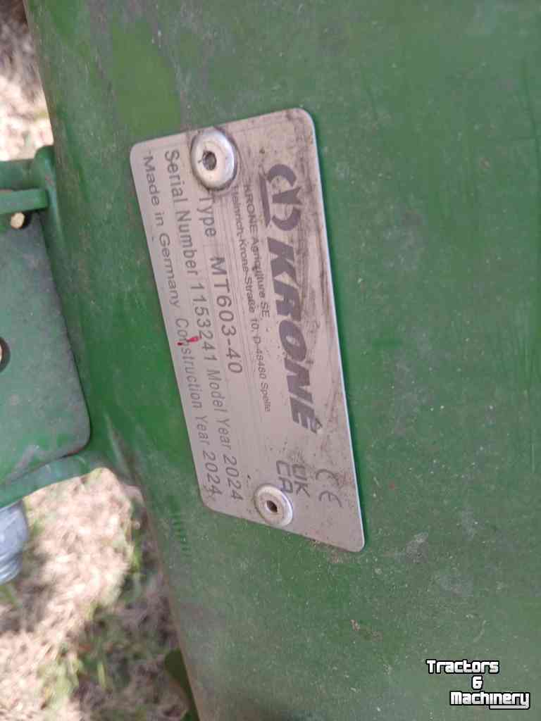 Faucheuse Krone B 1000 schijvenmaaier triple maaier