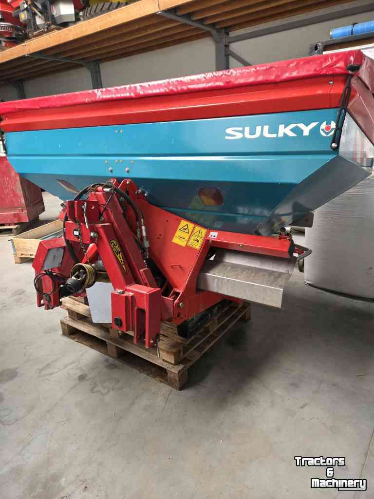 Distributeur d‘engrais Sulky dpx 28 weegstrooier