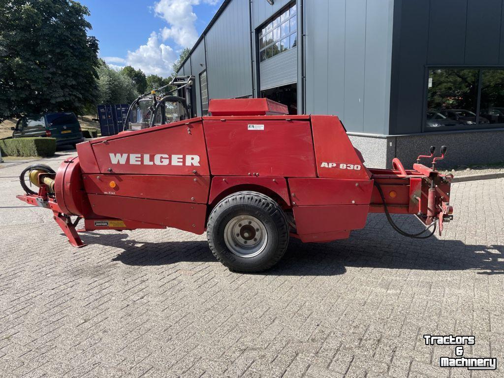Presses Welger PERS TYPE AP 830