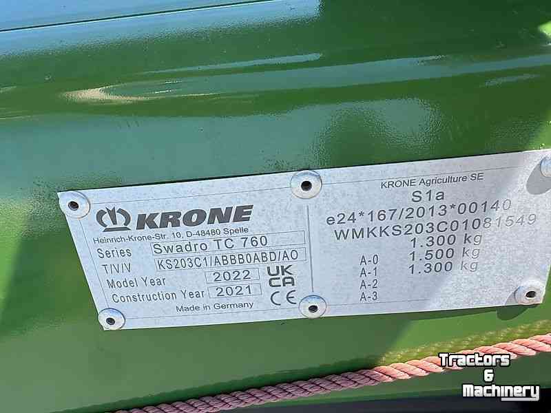 Andaineur Krone TC 760