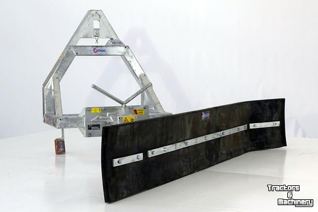 Rabot caoutchouc Qmac 210 MECH SCHUIN + HOEK ACCORD