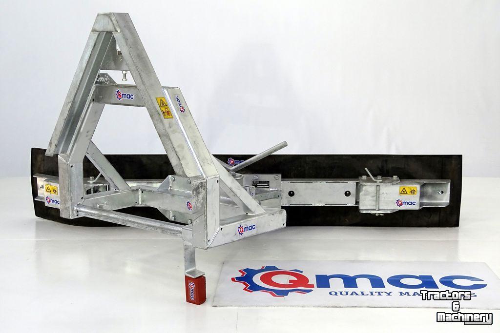 Rabot caoutchouc Qmac 210 MECH SCHUIN + HOEK ACCORD