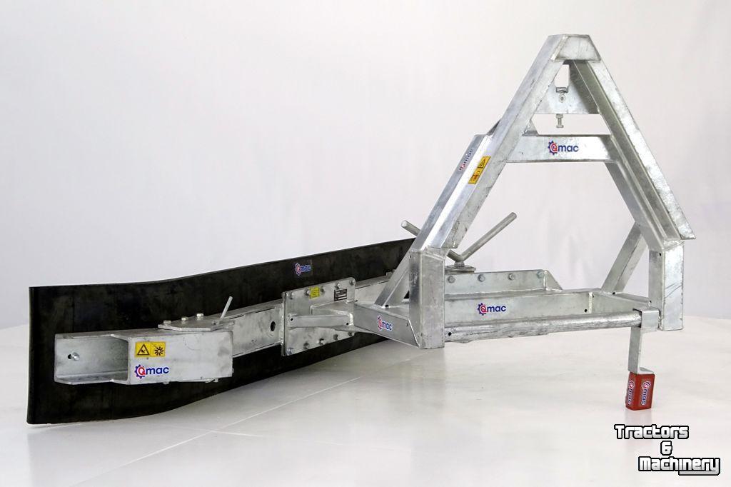 Rabot caoutchouc Qmac 210 MECH SCHUIN + HOEK ACCORD