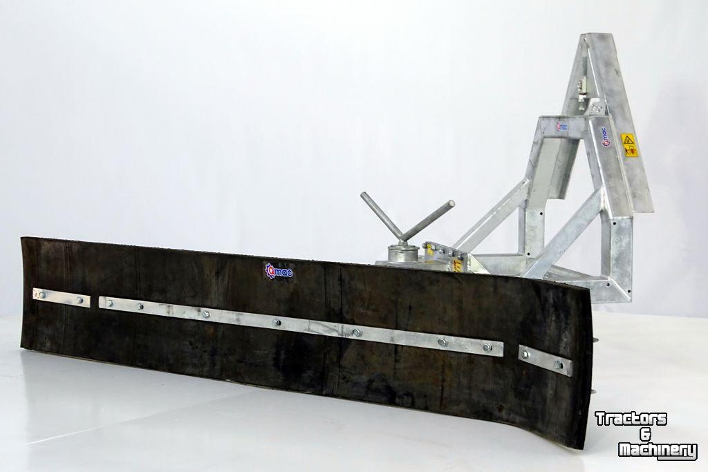 Rabot caoutchouc Qmac 210 MECH SCHUIN + HOEK ACCORD