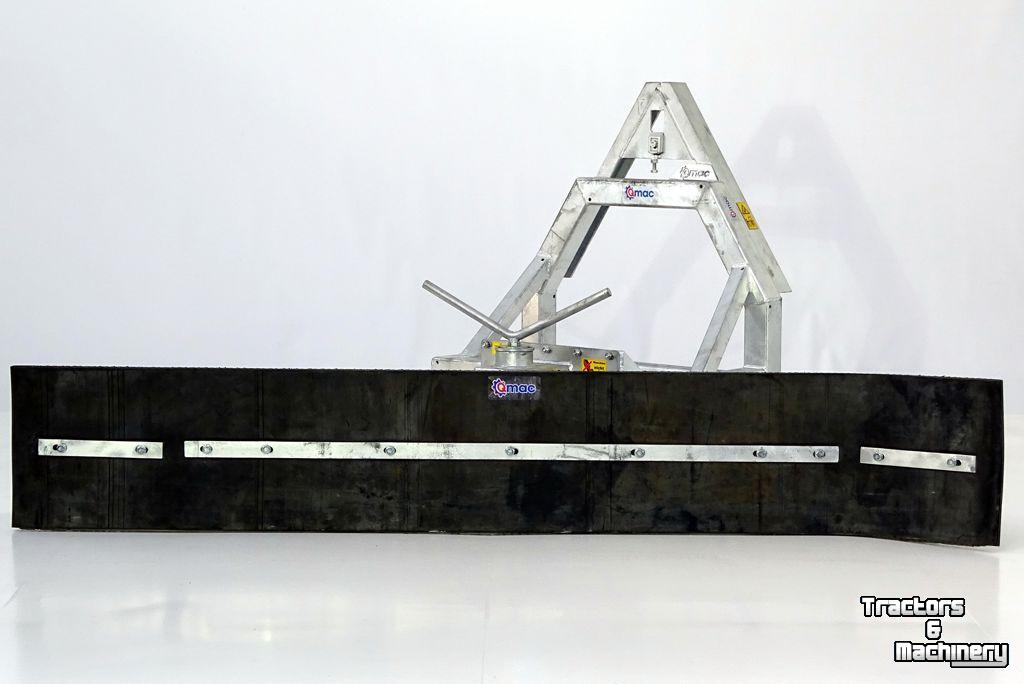 Rabot caoutchouc Qmac 210 MECH SCHUIN + HOEK ACCORD