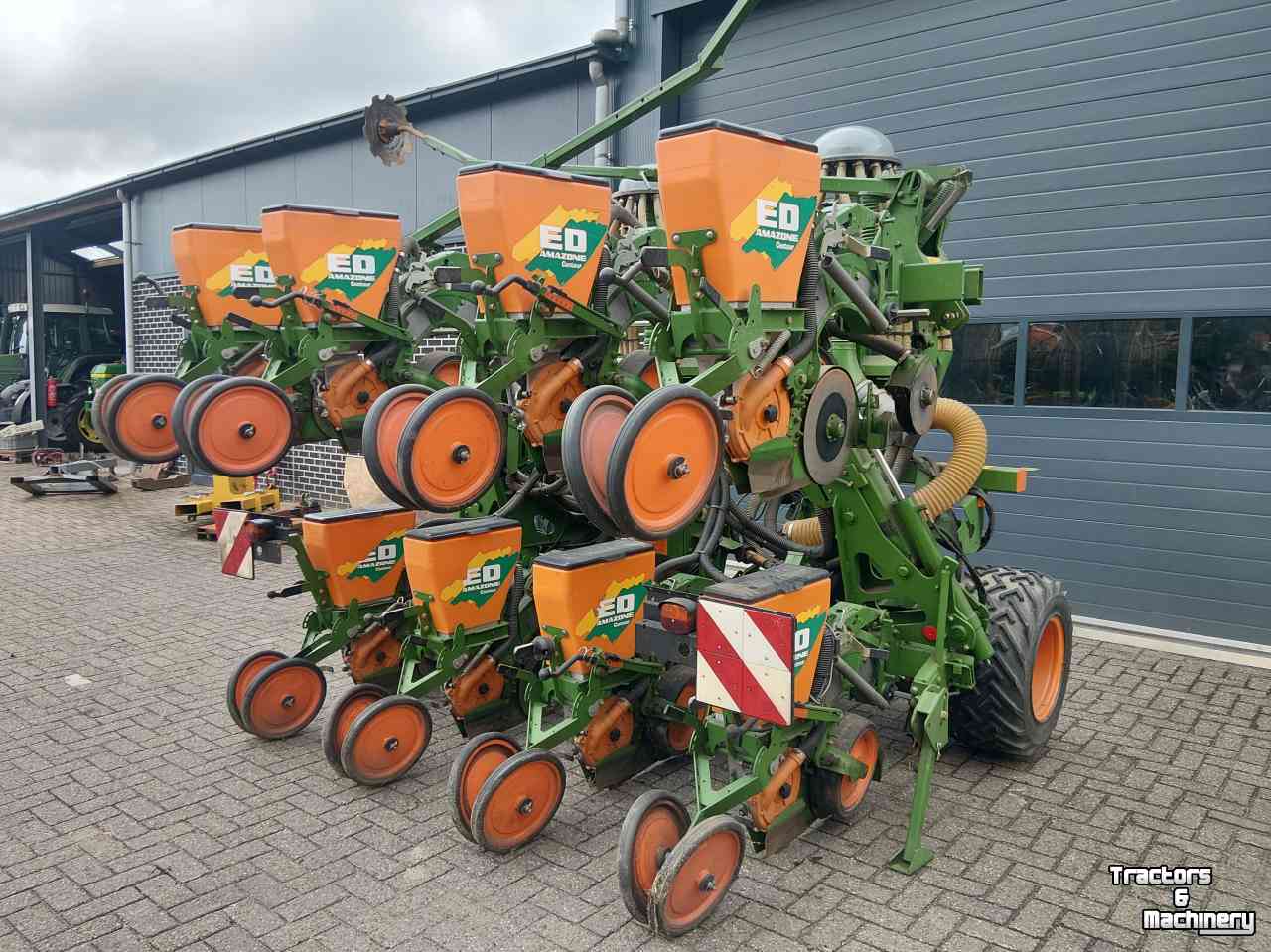 Semoir Amazone ED 601 Maiszaaimachine schijfkouters