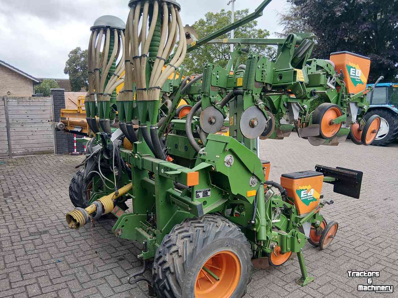 Semoir Amazone ED 601 Maiszaaimachine schijfkouters