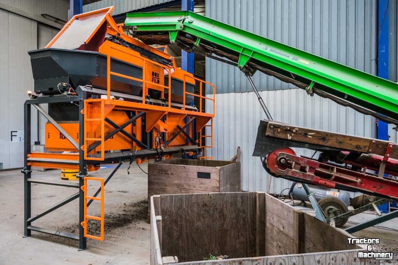 Remplisseur de caisses VHM TwinFilr - VHM-Machinery Kistenvuller Bigbag vuller