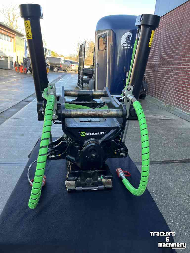 Têtes inclinables godets Steelwrist X12 s45/s45 Draai kantel stuk