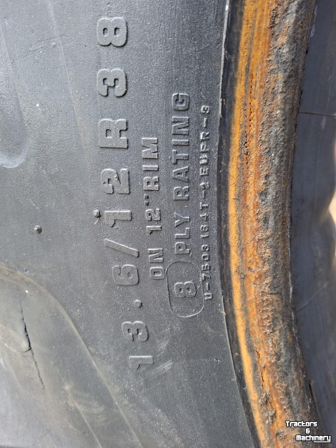 Roues, Pneus, Jantes, Barillets Jumelage Vredestein 13.6R38