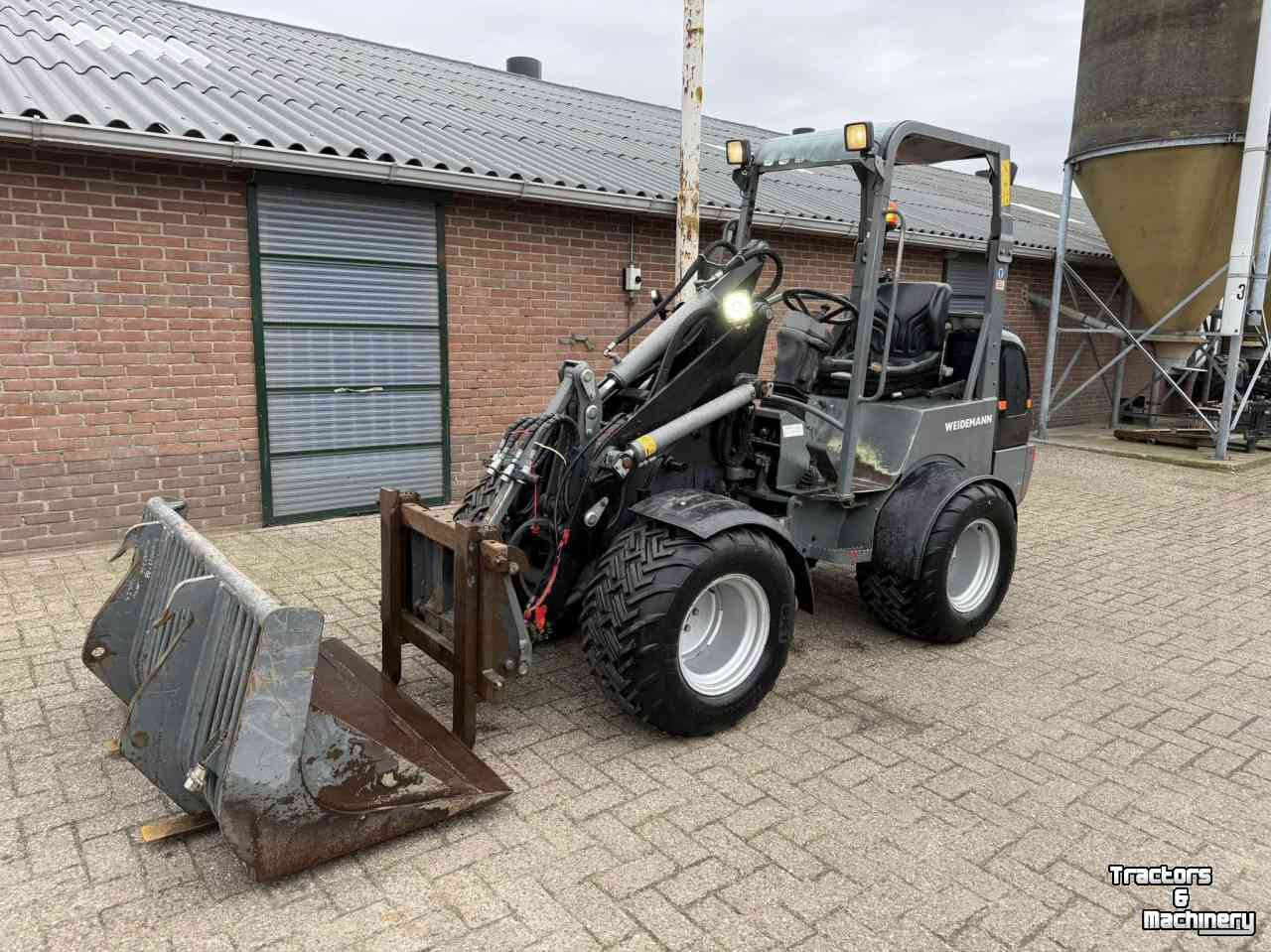 Chargeuse sur pneus Weidemann 1240CX Shovel Loader
