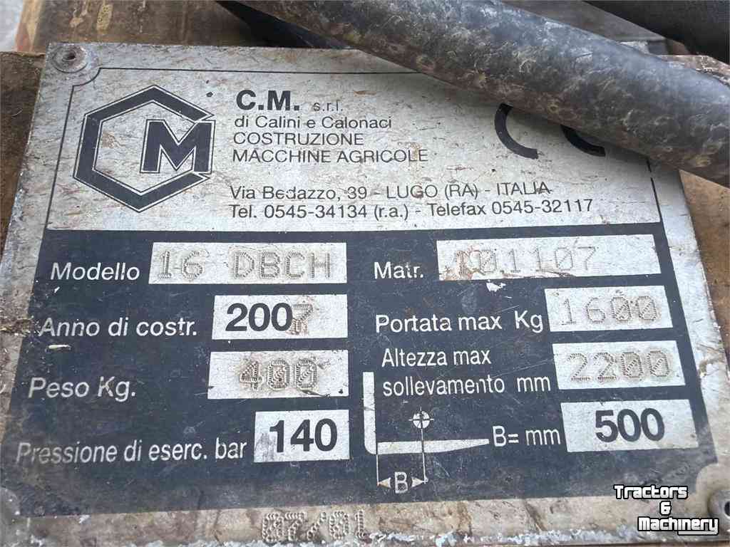 Autres tracteurs et accessoires CM 16 DBCH Hefmast