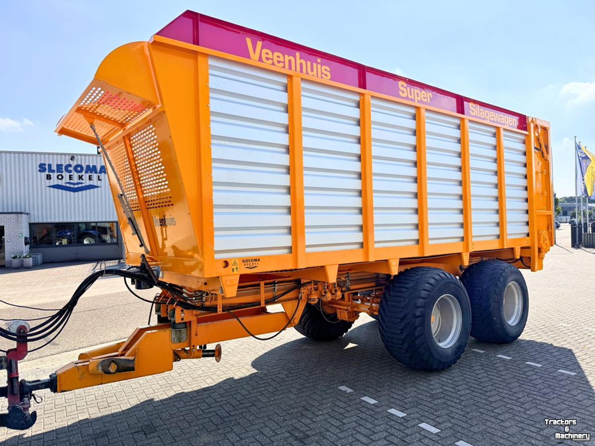 Benne agricole Veenhuis SW400-2 Super Silagewagen
