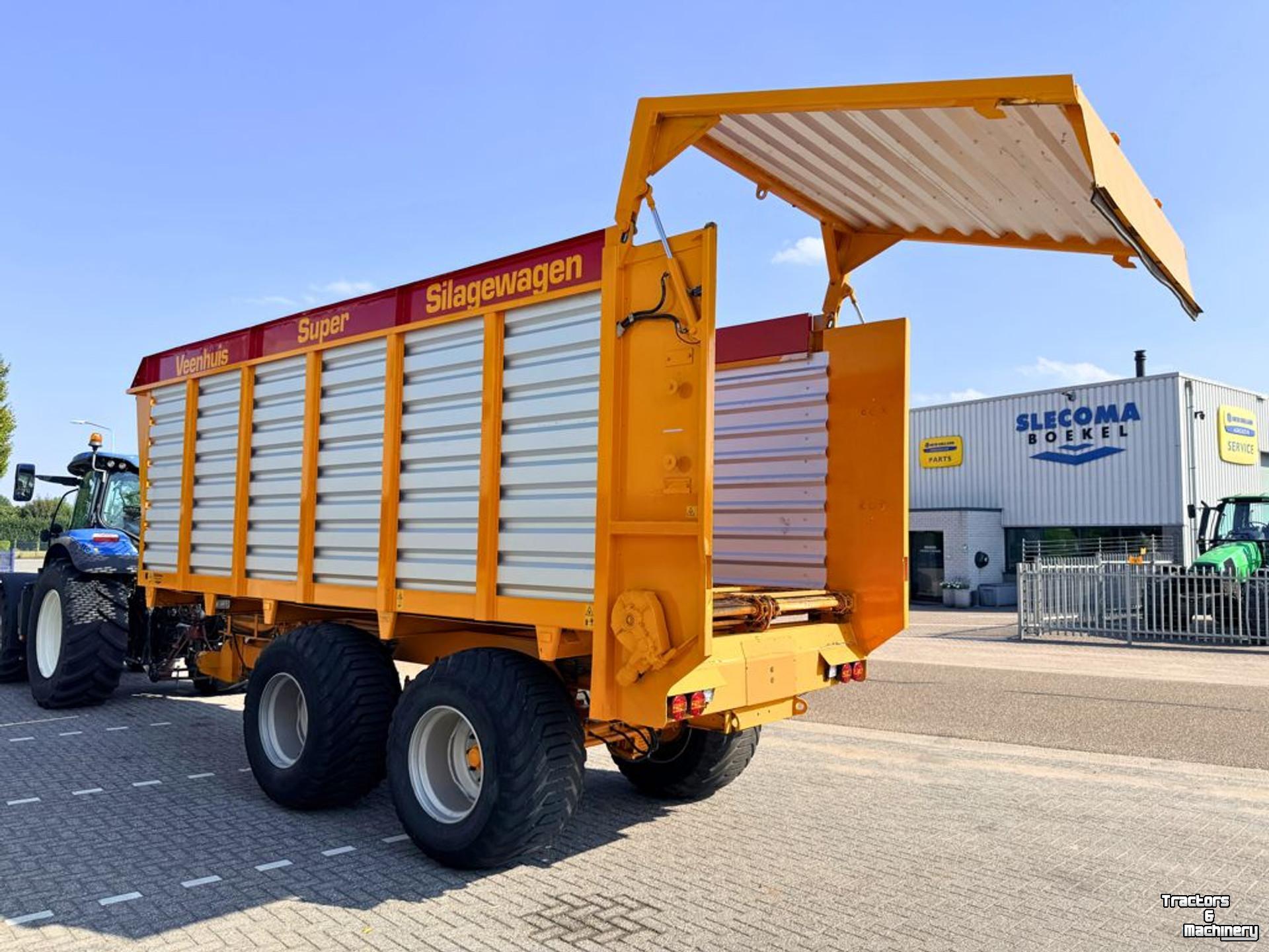 Benne agricole Veenhuis SW400-2 Super Silagewagen
