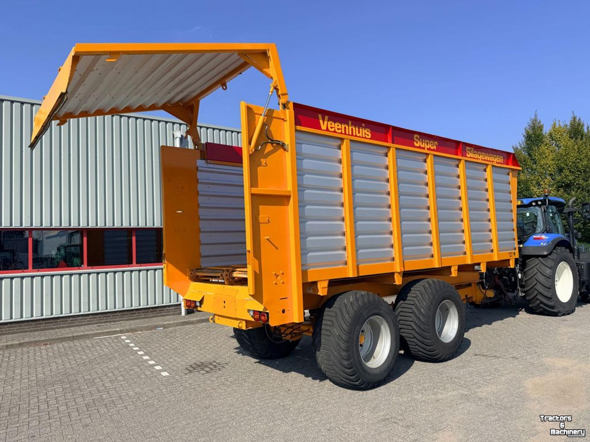 Benne agricole Veenhuis SW400-2 Super Silagewagen