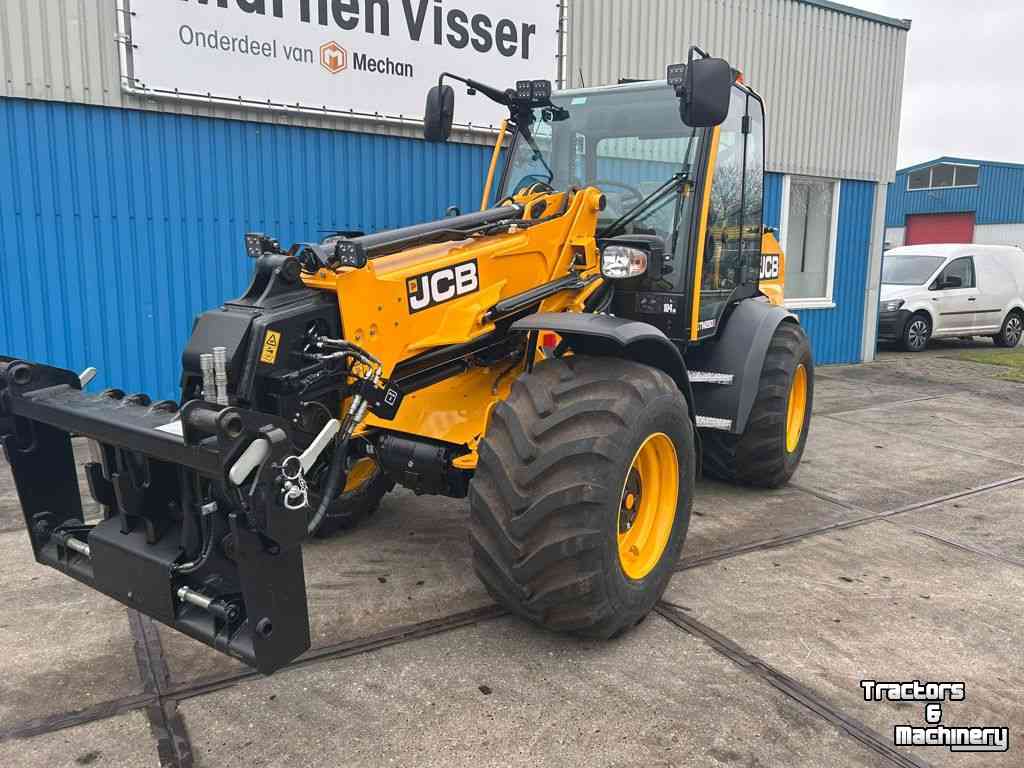 Chargeuse sur pneus telescopique JCB Telemaster TM 280 s