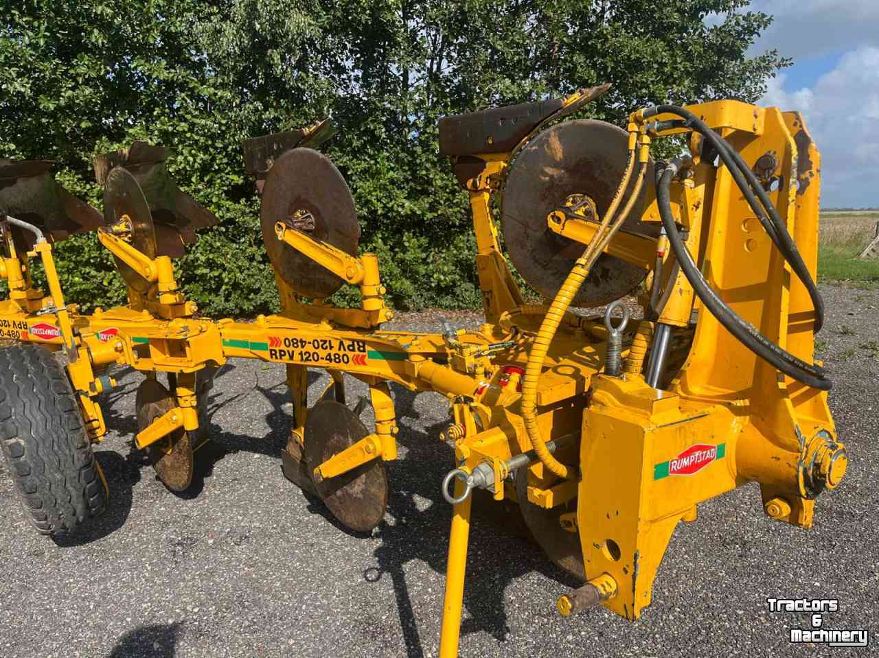Charrues Rumptstad RPV 120 - 480
