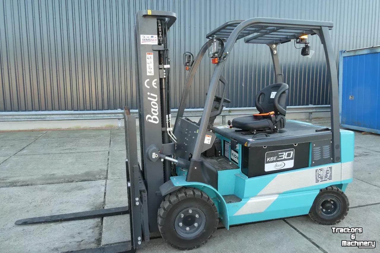 Chariot élévateur Baoli Elektrisch Overjarig weinig uren!! Lease &euro; 315,-- p/m* KBE30