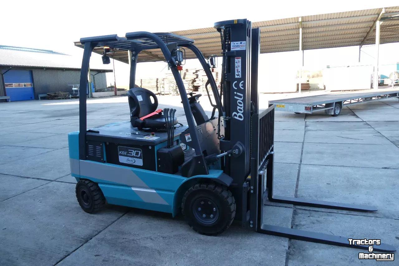 Chariot élévateur Baoli Elektrisch Overjarig weinig uren!! Lease &euro; 315,-- p/m* KBE30