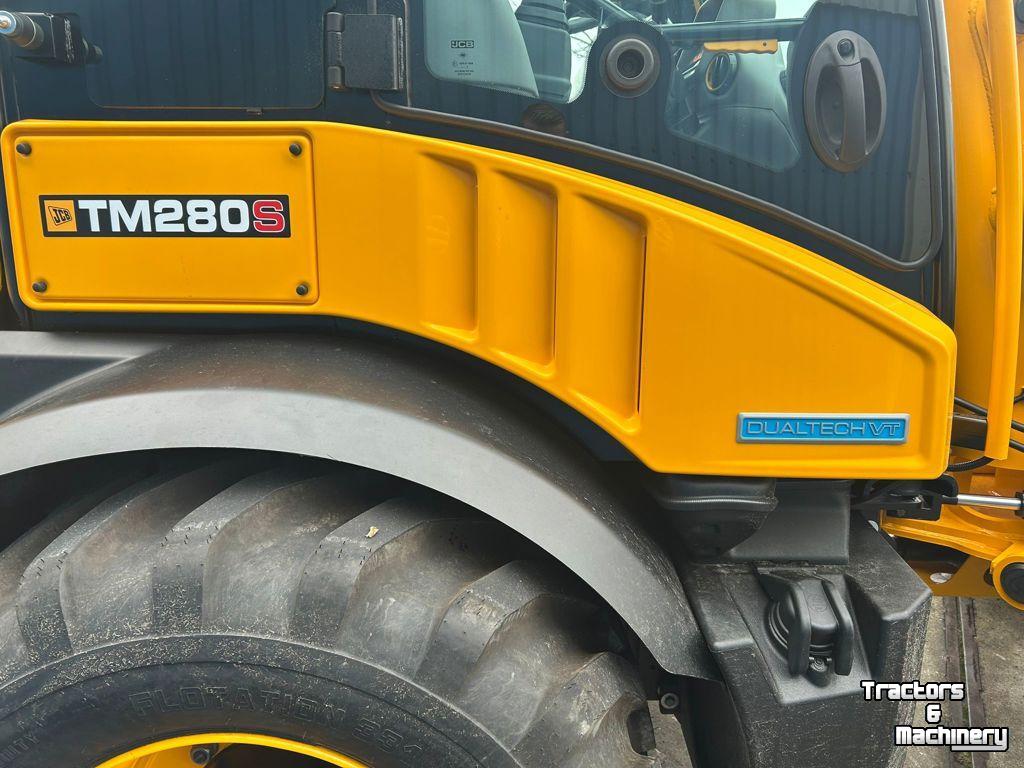 Chargeuse sur pneus telescopique JCB Telemaster TM 280 s