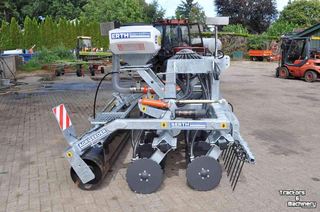 Machine à resemer Erth Agriseeder Farmer E-Serie