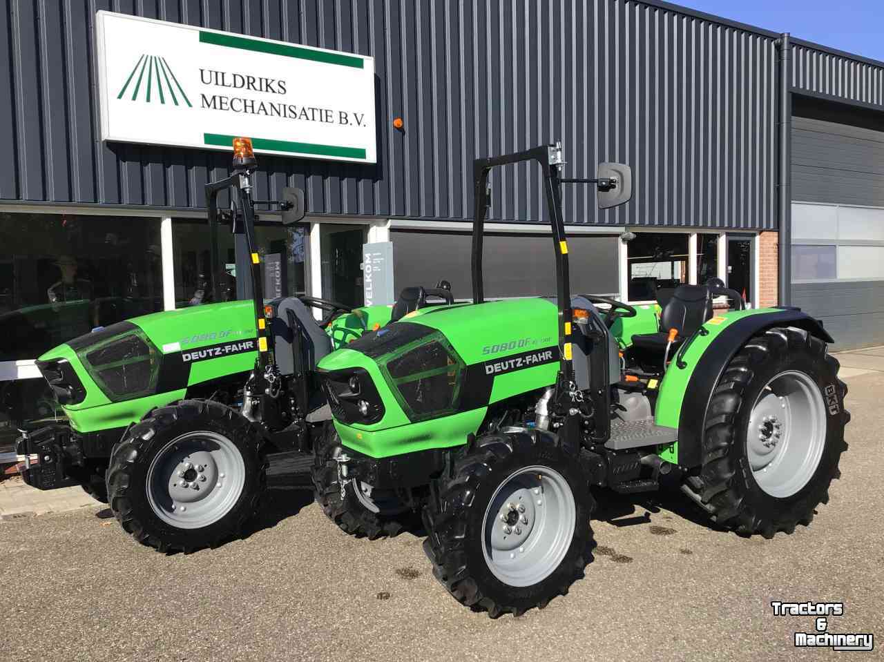 Tracteur Deutz-Fahr 5080 DF Keyline (Kruipgang)