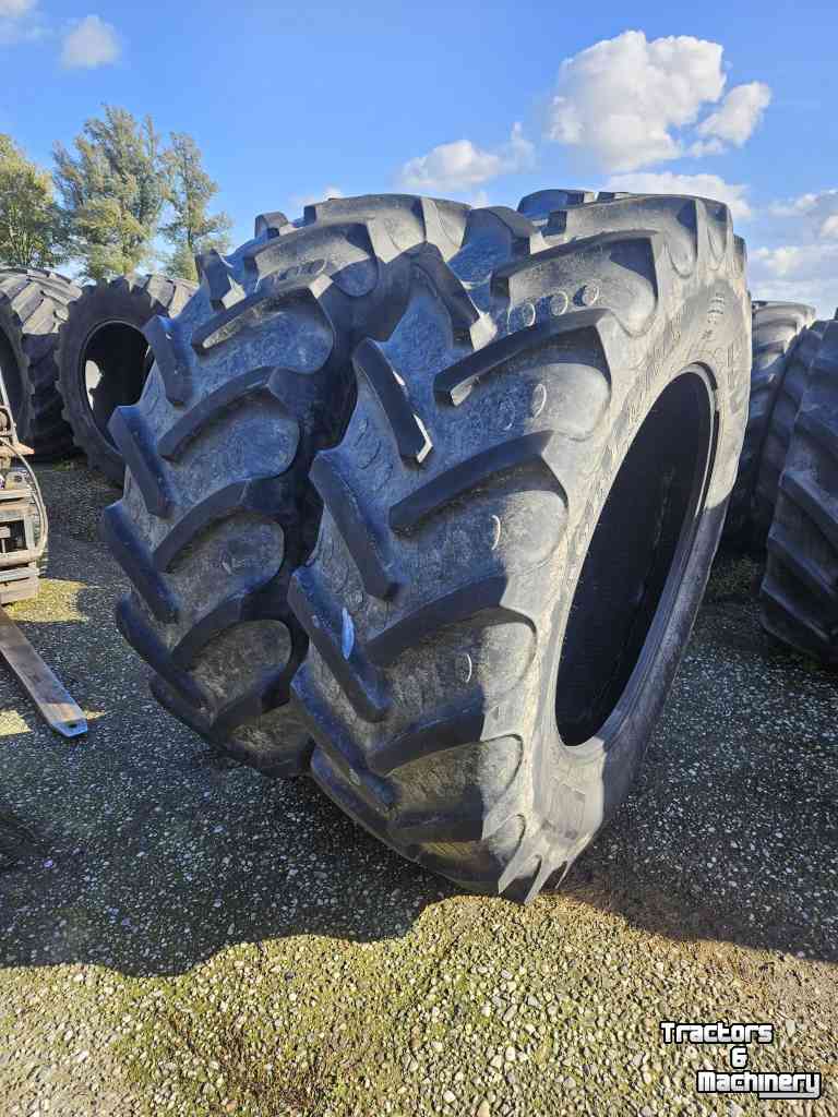 Roues, Pneus, Jantes, Barillets Jumelage BKT 520/85R42 20.8R42