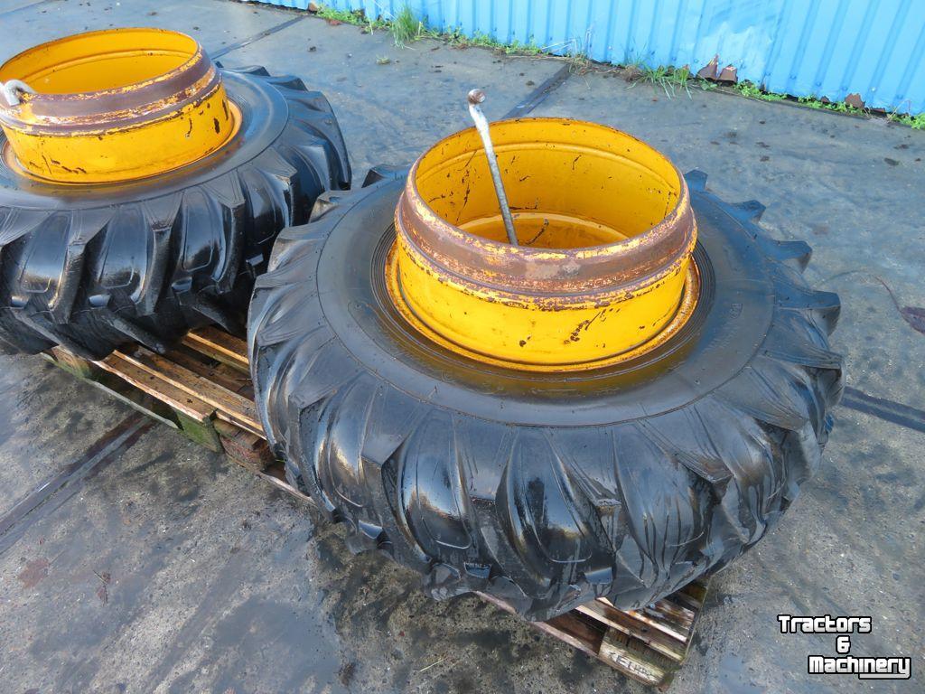 Roues, Pneus, Jantes, Barillets Jumelage Danubiana 2xDUBBELLUCHT 14.9-24 DANUBIANA JCB 70%
