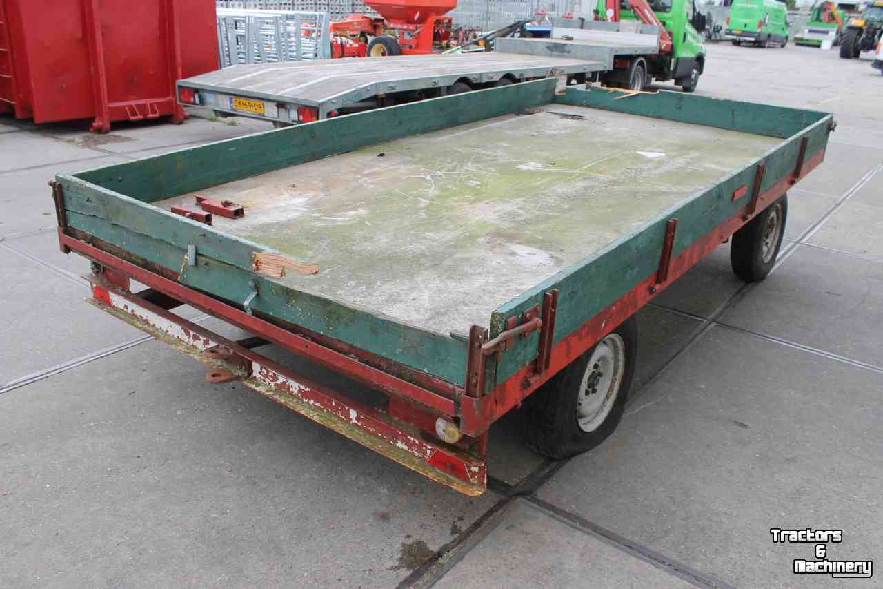 Remorque  Landbouwwagen balenwagen schamelwagen aanhanger aanhangwagen