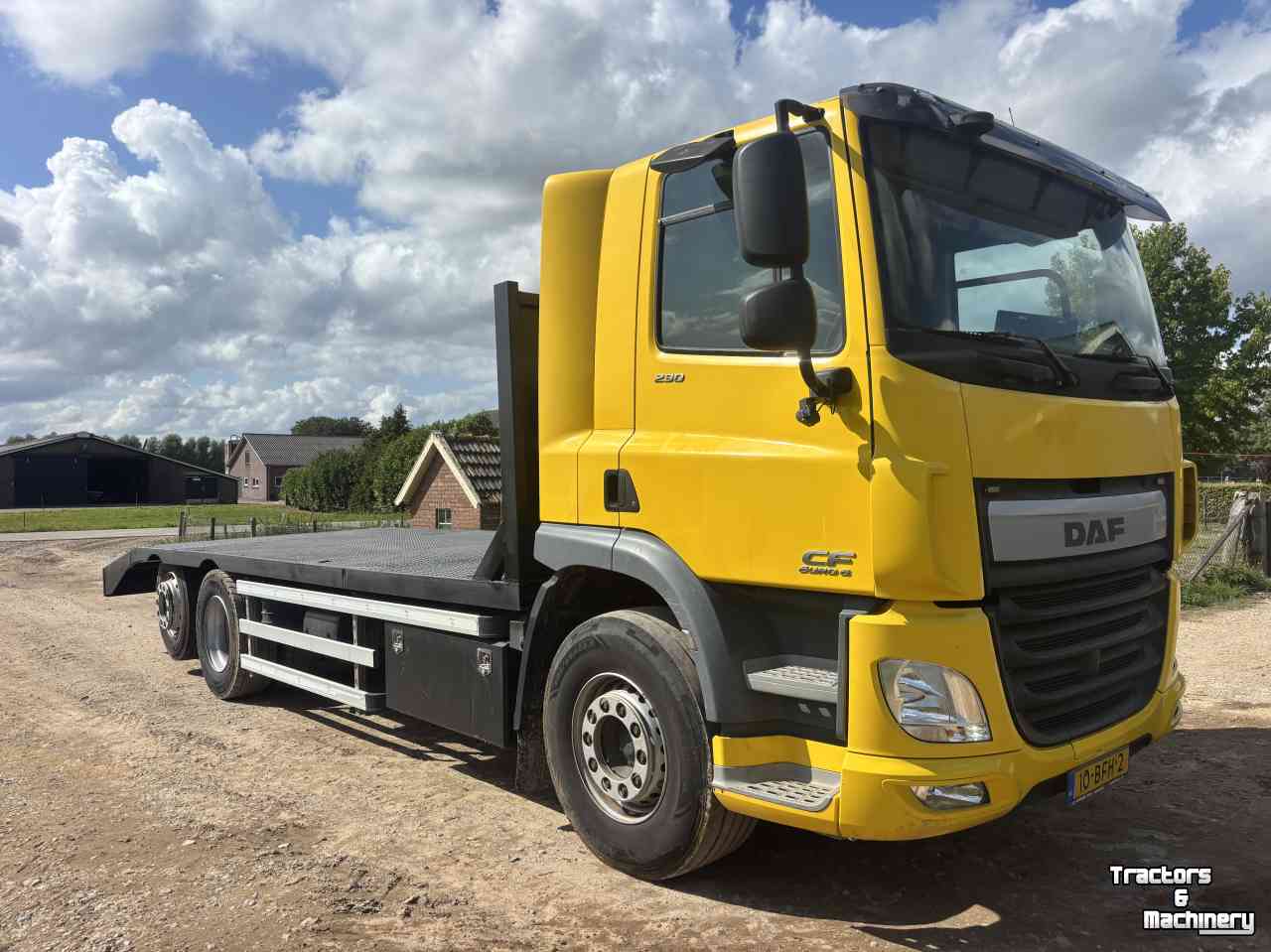 Camion  DAF Oprijwagen vrachtwagen
