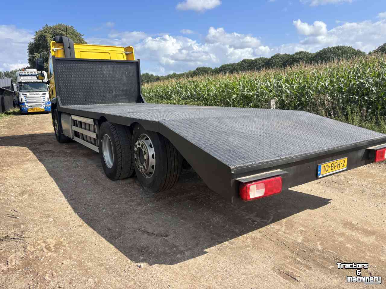 Camion  DAF Oprijwagen vrachtwagen
