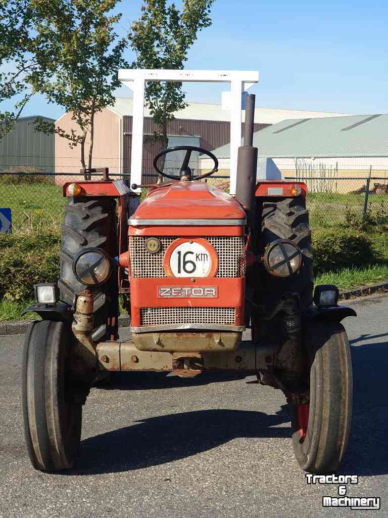 Tracteur pour horticulture Zetor 4712 / 4718 NL Kenteken
