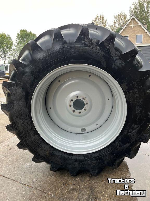 Roues, Pneus, Jantes, Barillets Jumelage Michelin Banden set Michelin Xeobib VF 650/60R38