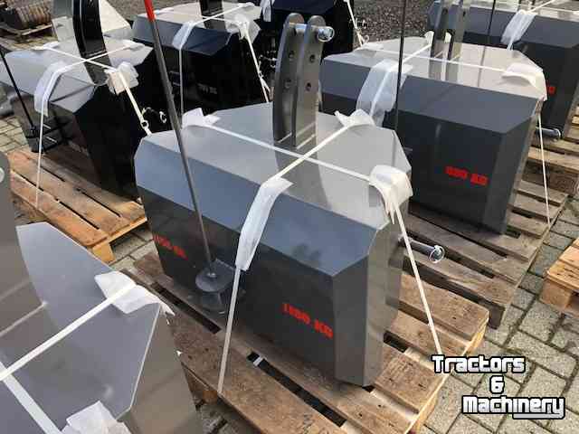 Poids frontaux  1150 kg gewicht staal frontgewicht frontblok