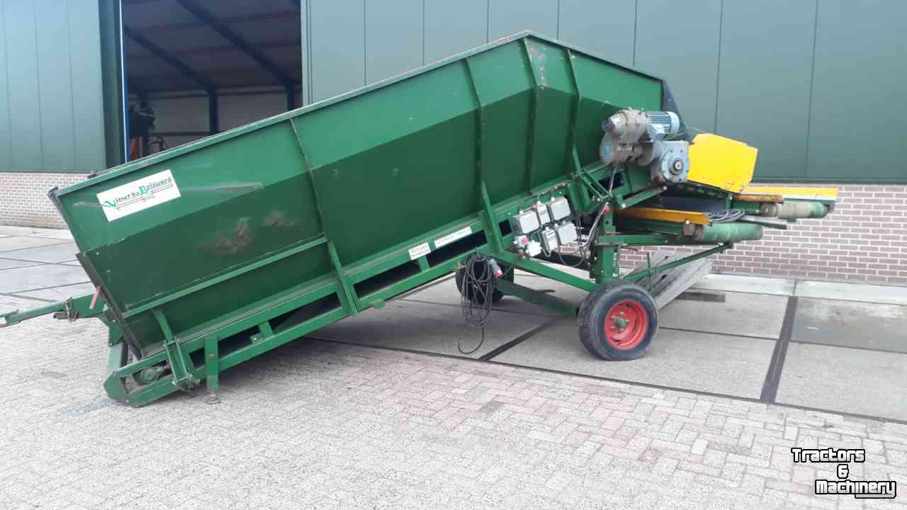 Trémie Visser Stortbak, bodembreedte 2 meter