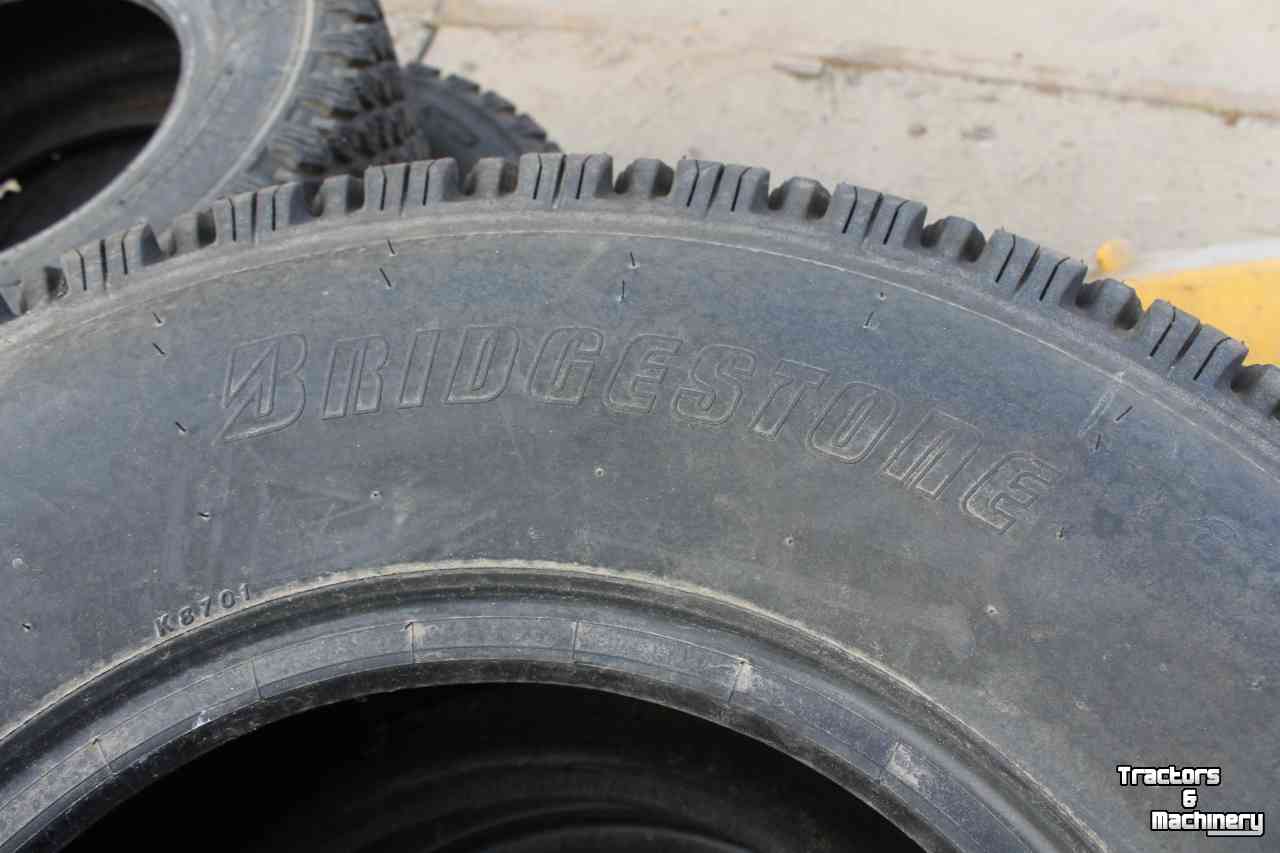 Roues, Pneus, Jantes, Barillets Jumelage Bridgestone 315/75D15 gazonbanden AG Mower M40B 4 ply 315/75R15