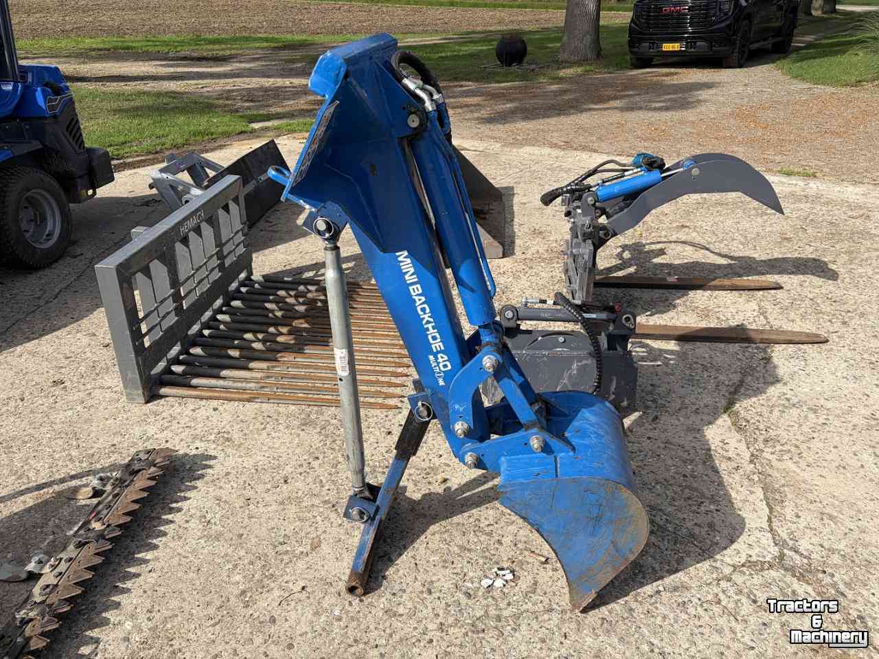 Chargeuse sur pneus MultiOne K5.3 minishovel telelader inclusief aanboudelen!