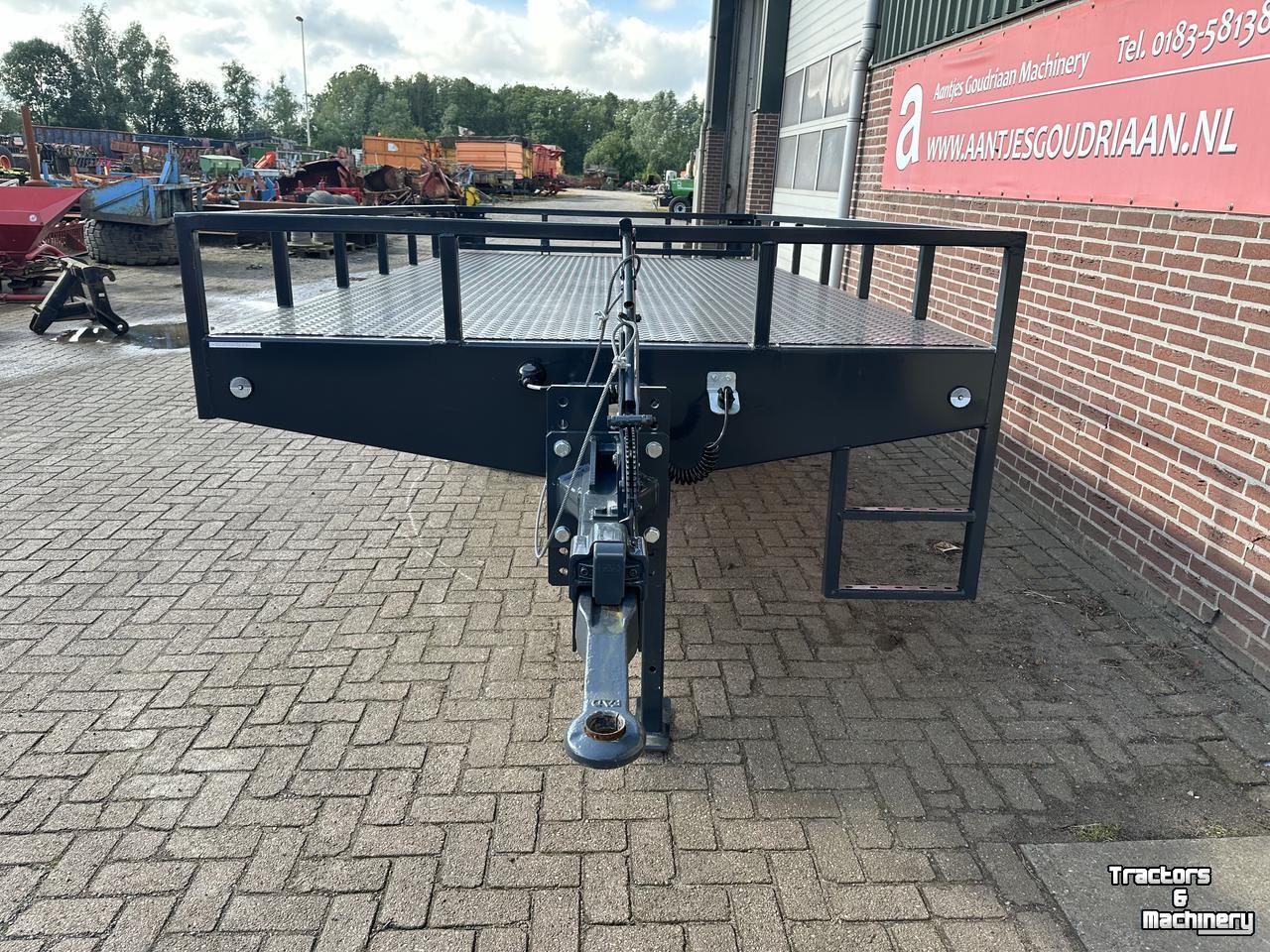 Remorque AGM Bakkenwagen voor achter een kraan/shovel