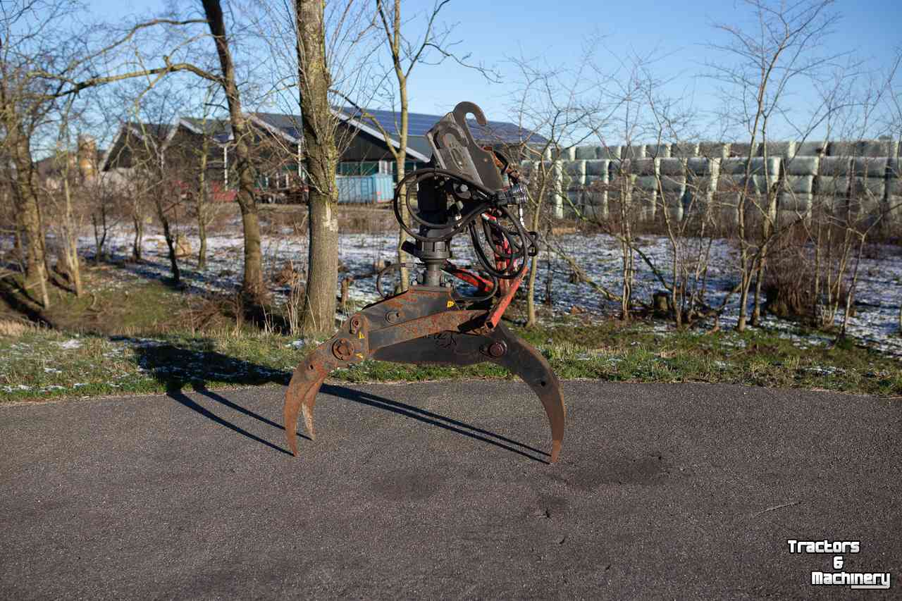 Grappins à bois OBM Houtgrijper, bomentang, bomenklem,holzgreifer ufkes
