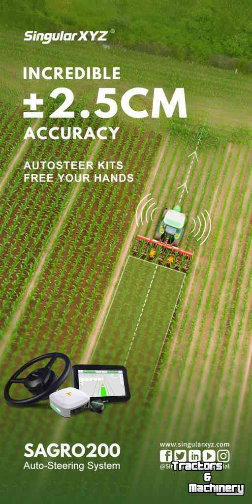 Systèmes et accessoires de GPS  SingularXYZ   2,5 cm zonder abbonement MET RTK LET op Einde jaars aanbieding