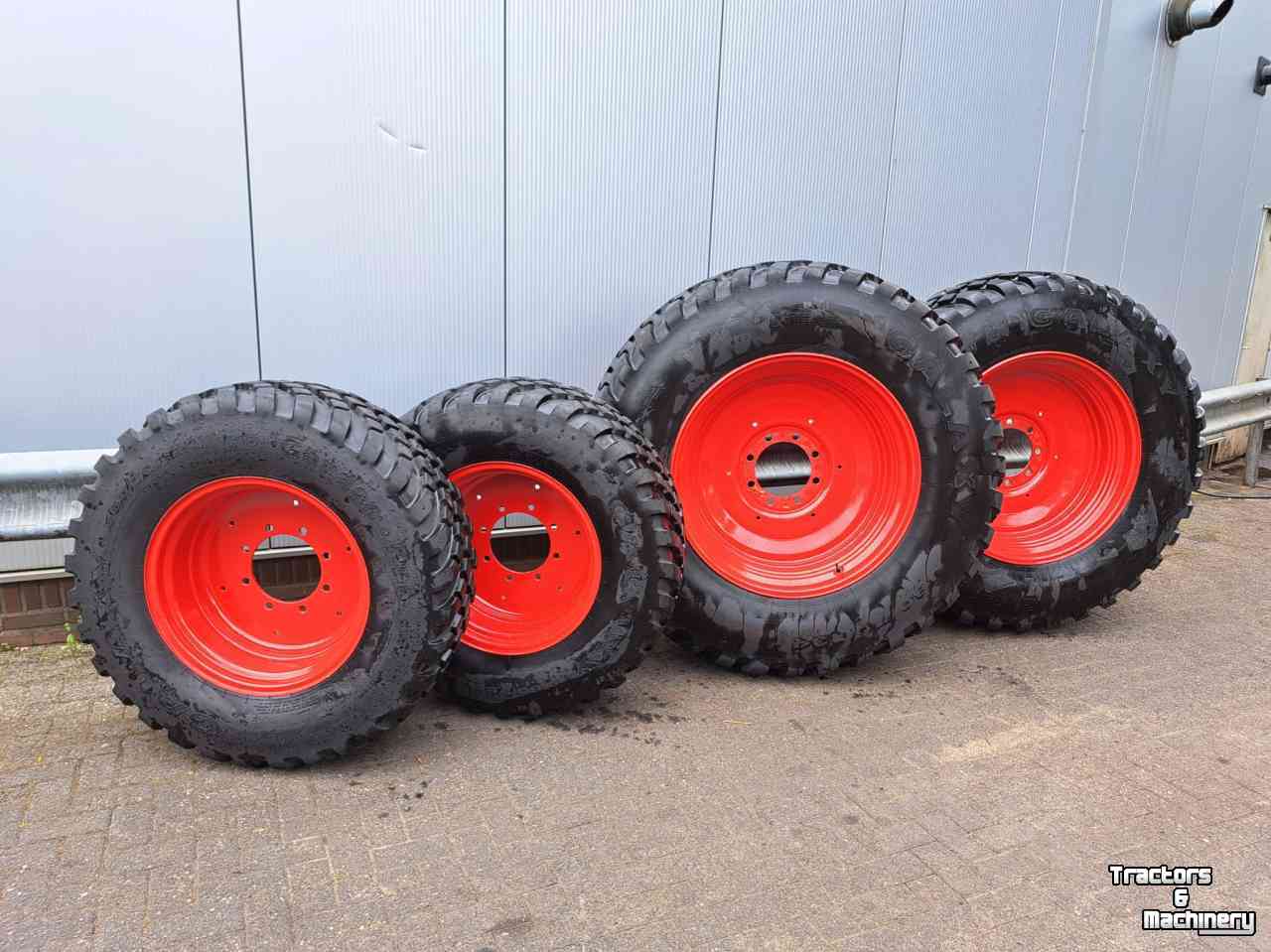 Roues, Pneus, Jantes, Barillets Jumelage Galaxy 480/70R34 + 380/70R24