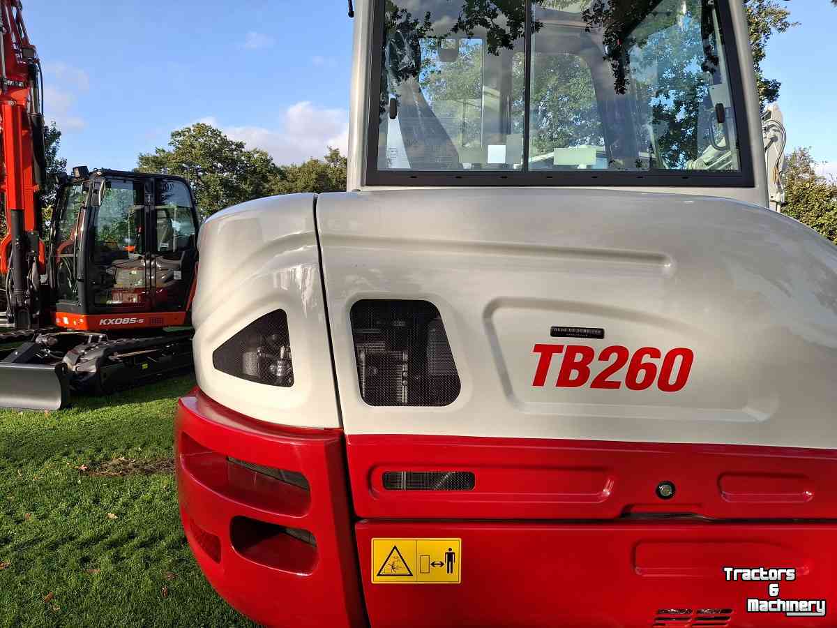 Mini pelleteuse Takeuchi TB260, midikraan, BJ2026, Nieuw!