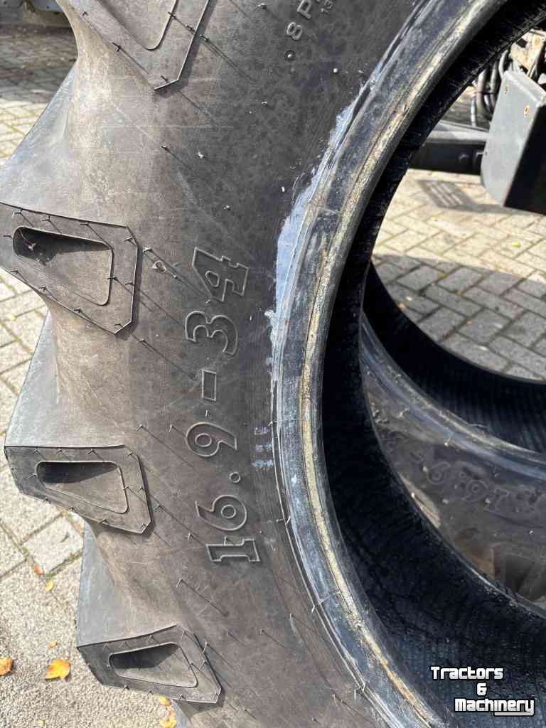 Roues, Pneus, Jantes, Barillets Jumelage BKT 16,9x34