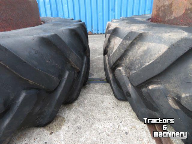 Roues, Pneus, Jantes, Barillets Jumelage Good Year DUBBELLUCHT 18.4 X 38 SPINDEL 30%